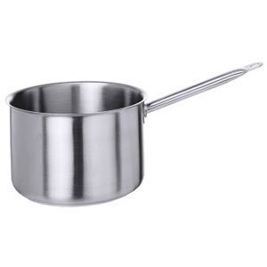 Steelpan hoog 18/10 120mm - 800cc