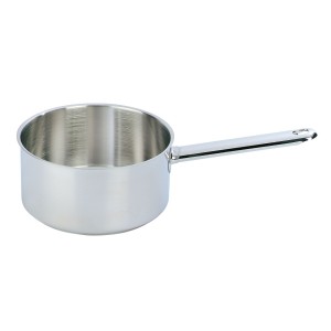 Steelpan Apollo zonder deksel inductie 18/10 1,00L
