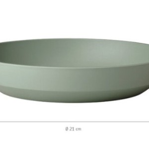 Bord diep Silueta Nordic sage 210mm