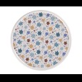 Bord plat coupe Ease Summer White Ø317mm