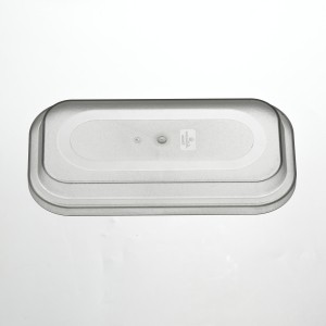 Systeemschaal-deksel dubbel 170C transparant