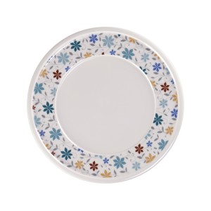 Bord plat met rand Ease Summer White Ø318mm
