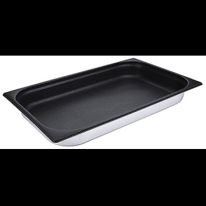 Gastronormbak- braadplaat  1/1 met PTFE-coating - 65mm diep