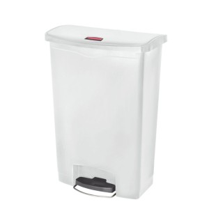 Pedaalemmer Front Step wit, 90L