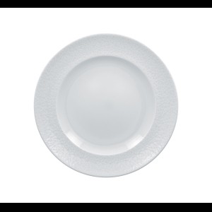 Bord plat rond Charm Plus Polaris White Ø306mm