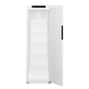Flessenkoelkast MRFvc 4001 Staal/wit