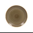 Coupebord plat Twirl Alga Ø240mm