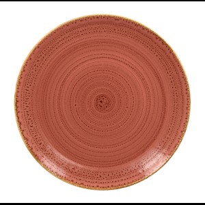 Coupebord plat Twirl Coral Ø310mm