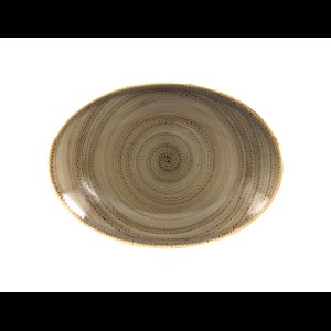 Schaal ovaal Twirl Alga 320x230mm