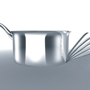 Kookpan Affinity met deksel 18/10 10,4L-280mm