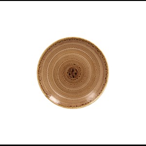 Coupebord plat Twirl Shell Ø180mm