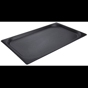 Gastronormbak- braadplaat  1/1 met PTFE coating - 20mm diep