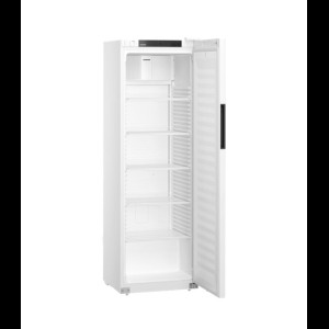 Flessenkoelkast MRFvc 4001 Staal/wit