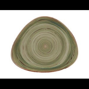 Bord plat organic Spot Emerald 317x266x25mm