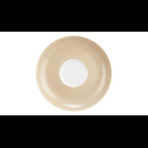 Schotel theekop beige 130mm