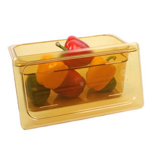 Gastronormdeksel 1/4, met greep