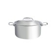 Kookpan Affinity met deksel 18/10 5,40L-240mm