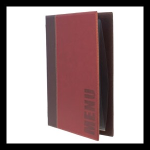 Menumap rood met opdruk A4