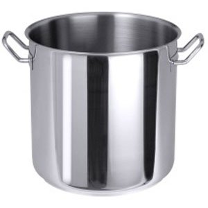 Kookpan zonder deksel hoog 18/10 160mm - 3,00L