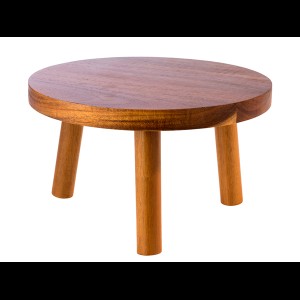 Buffetstandaard rond 250x150mm hout