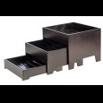 Presentatie box 3-delig 400x400x330mm
