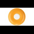Schotel espresso oranje 120mm
