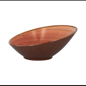 Schaal asymmetrisch Twirl Coral Ø290mm