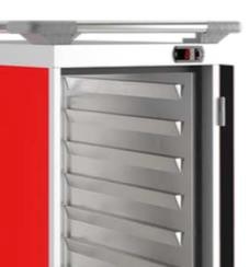 Thermobox F180 rood 12 x GN 1/1 Convectie verwarmd