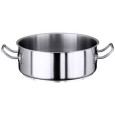 Kookpan zonder deksel laag 18/10 240mm - 4,50L