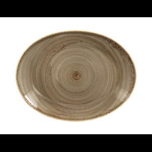 Schaal ovaal Twirl Alga 360x270mm