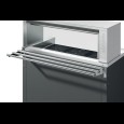 i-Flex trayrail RVS ronde buis, neerklapbaar