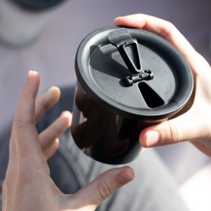 Beker-deksel met hersluitbare opening Safe To Go