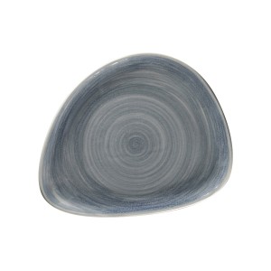 Bord plat organic Spot Jade 240x195x20mm