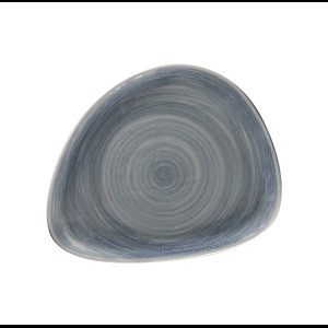 Bord plat organic Spot Jade 240x195x20mm