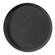 Dienblad Rond anti-slip Camtread Black Satin