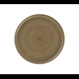 Coupebord plat Ease Selva Dark Brown Ø280mm