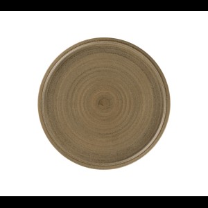 Coupebord plat Ease Selva Dark Brown Ø280mm