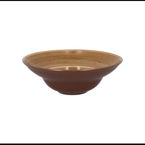 Bord extra diep rond Twirl Shell Ø260mm