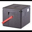 Iso box Cam GoBox Container EPP voor 1/2GN bakken met rood hendel