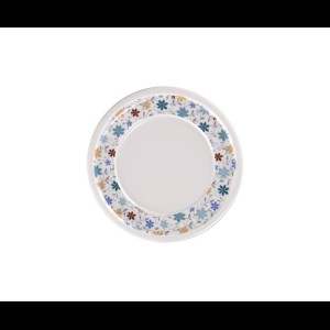 Bord plat met rand Ease Summer White Ø202mm