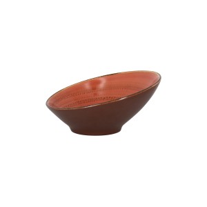 Schaal asymmetrisch Twirl Coral Ø220mm