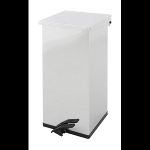 Pedaalemmer Carro-Kick vierkant wit 55L