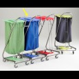 Linnenwaszakhouder blauw