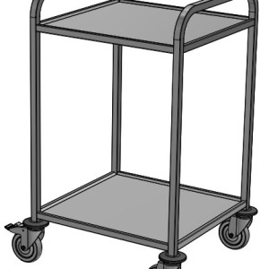 Serveerwagen 2 bladen Acino 2