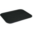 Dienblad Rechthoekig anti-slip Camtread Black Satin