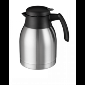 Isoleerkan met drukknop zwart 1,5L