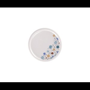 Bord plat coupe Ease Summer White Ø162mm