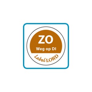 Label zondag -weg op-