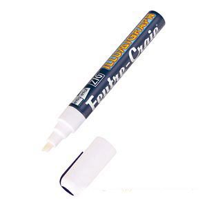 Krijtstift wit 6mm