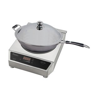 Inductiekookplaat met Wok